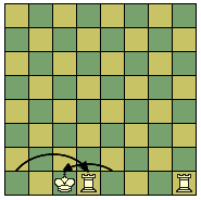 Queenside castling