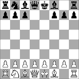 rnbqkb1r/ppp2ppp/8/8/8/8/PPPPPPPP/RNBQKB1R